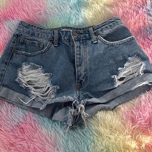 Forever 21 mid waist shorts